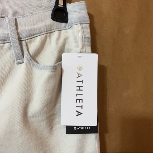 Athleta | NWT Sculptek Skinny Jeans Biscayne Wash Stretch Denim Size 10 Tall - Picture 4 of 11
